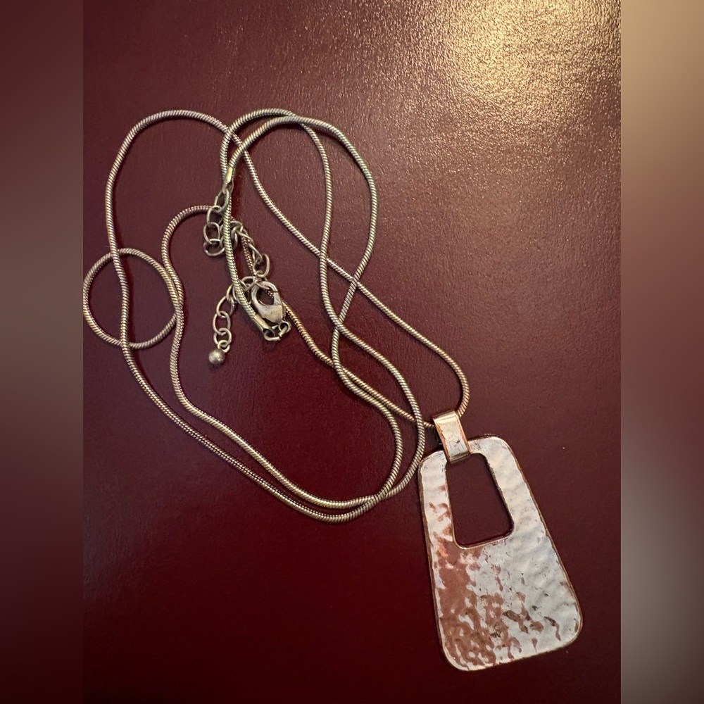 Silver Pendant Necklace